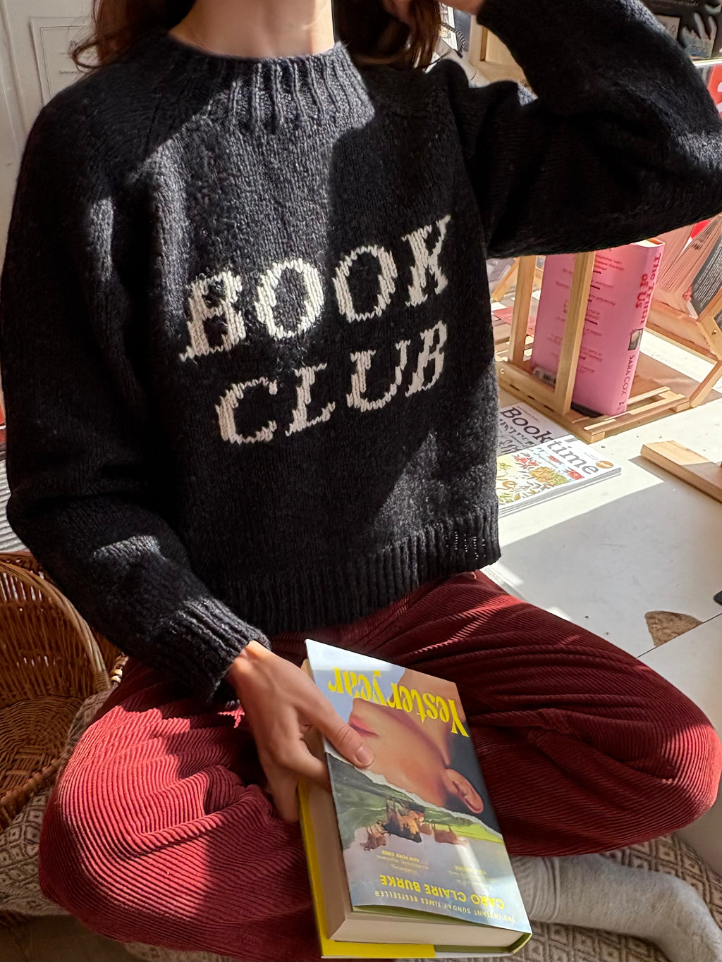 The 'BOOK CLUB' jumper ~ Book Club Collection