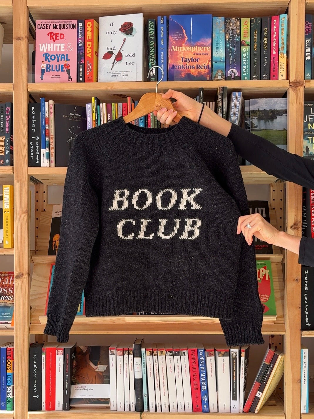 The 'BOOK CLUB' jumper ~ Book Club Collection