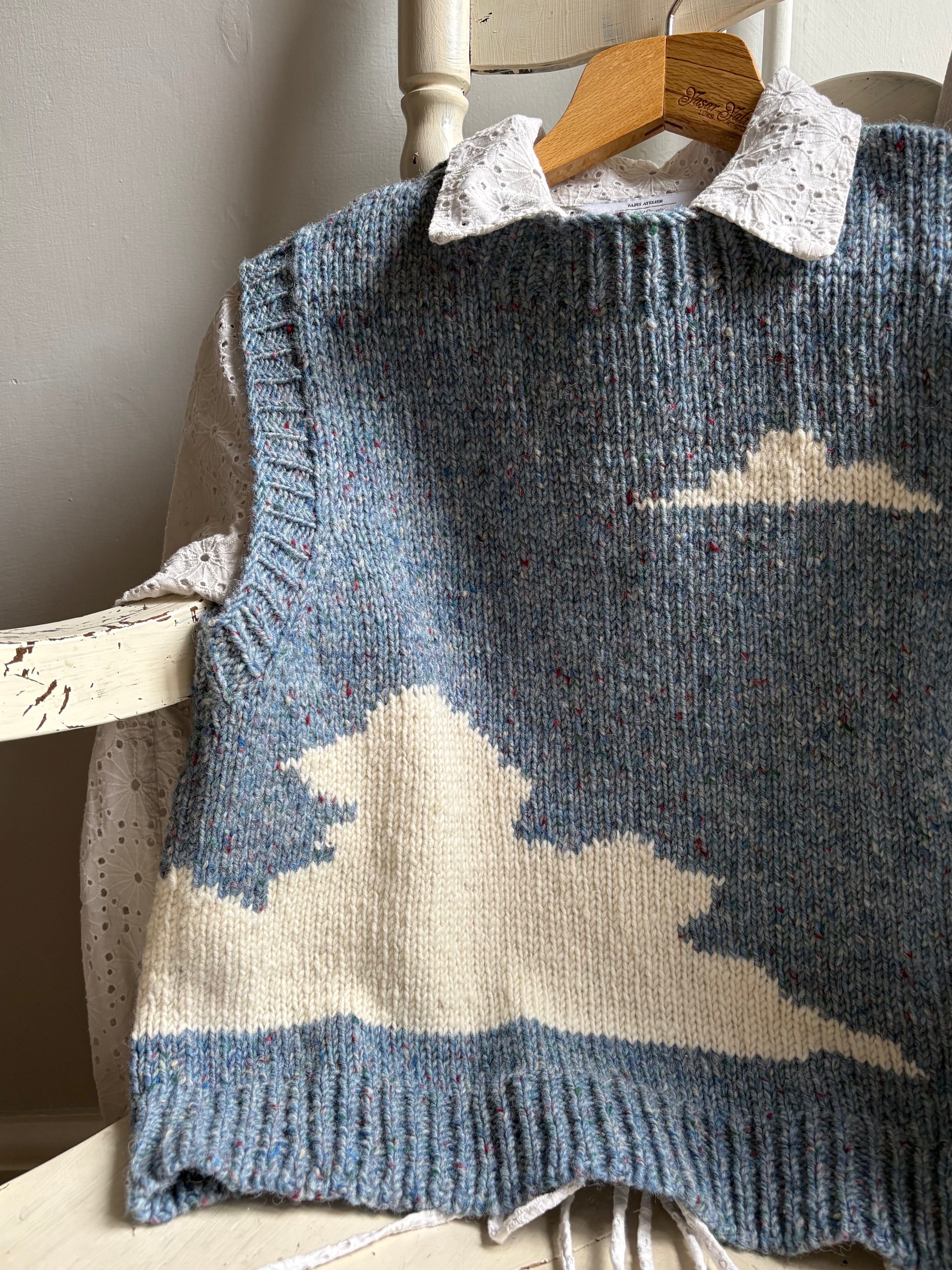 The Cloud vest ~ Cloud Spotting Collection