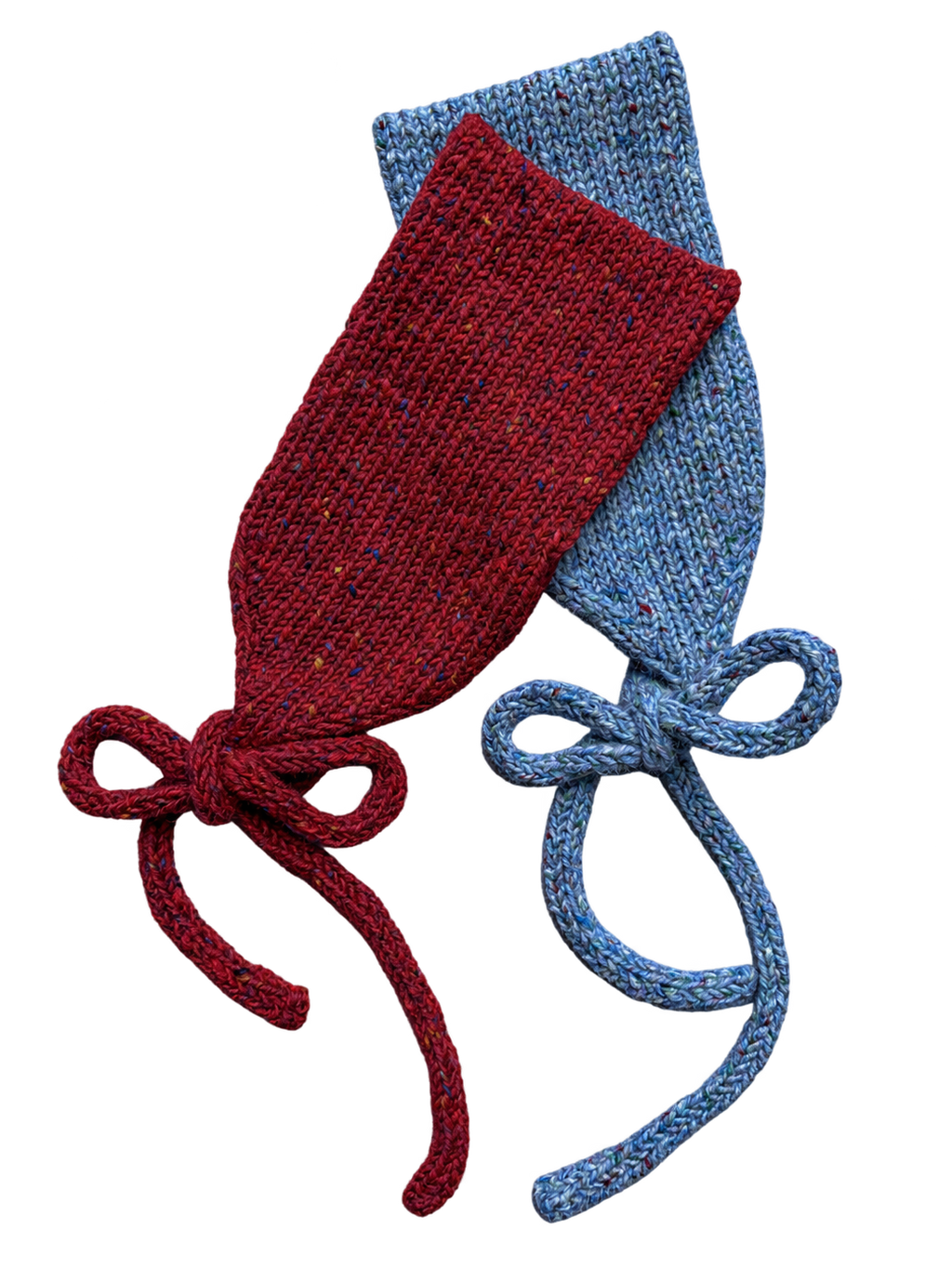 Cranberry red headwarmer
