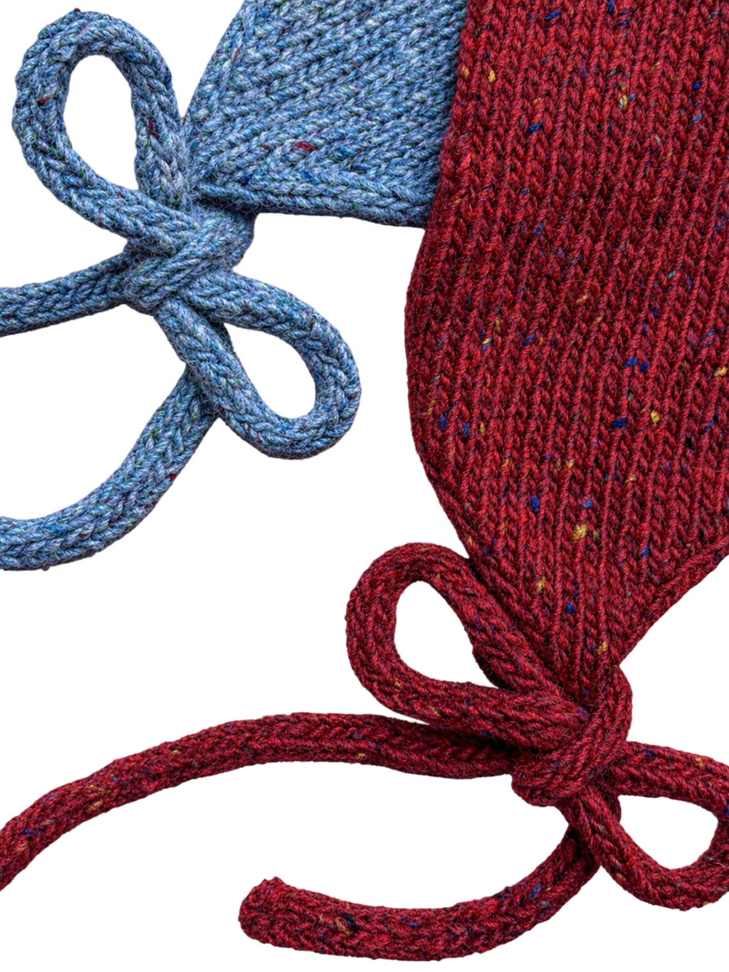 Cranberry red headwarmer