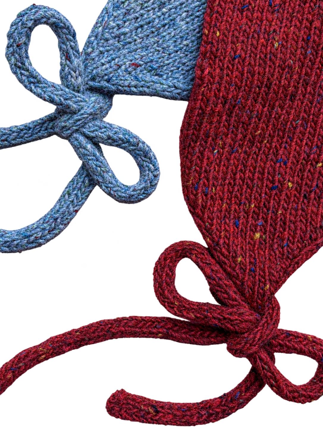 Cranberry red headwarmer