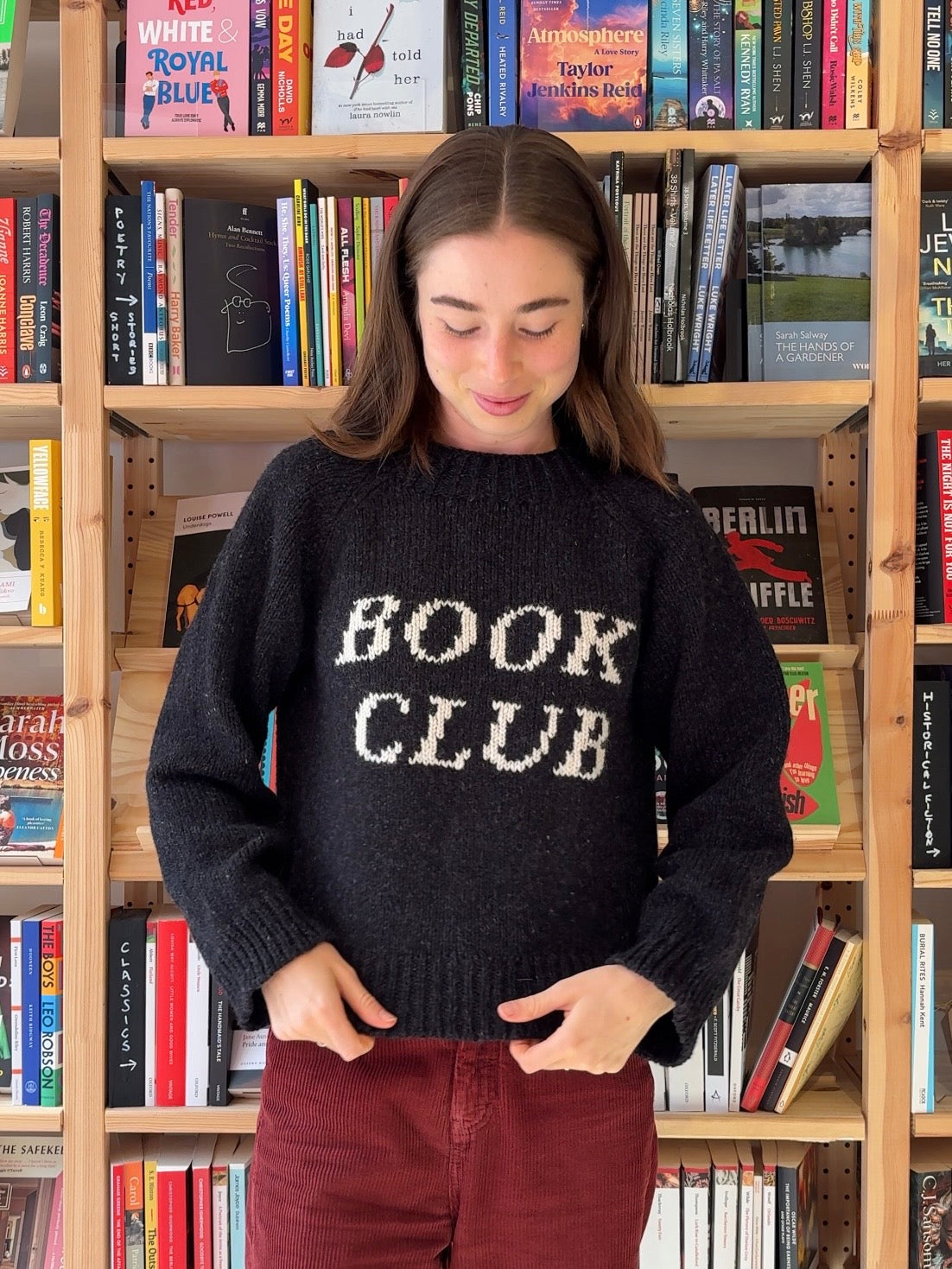 The 'BOOK CLUB' jumper ~ Book Club Collection